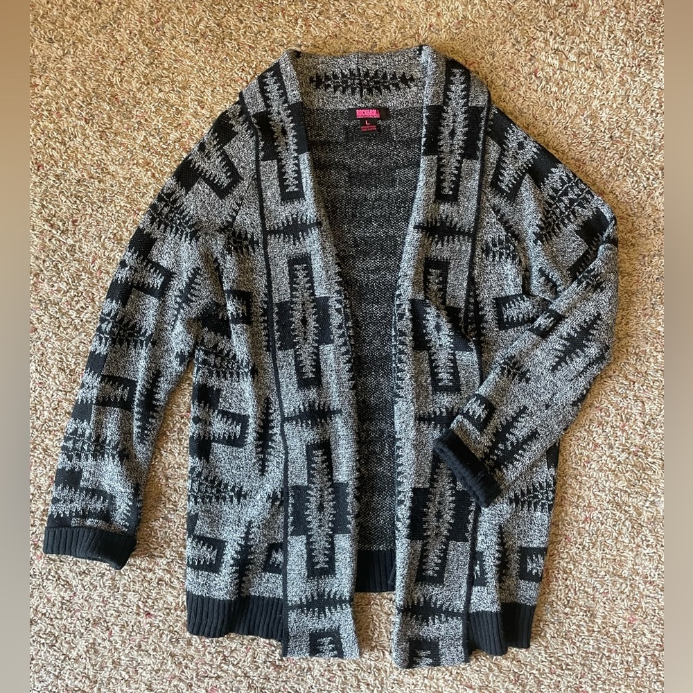 Aztec cardigan